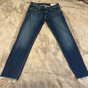 Rag & Bone Ankle Crop Jean size 26
